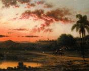 马丁 约翰逊 赫德 : Sunset, A Scene in Brazil